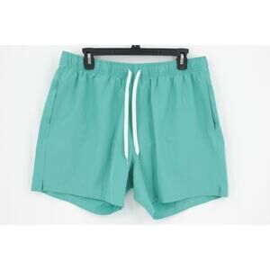 Bear Bottom Shorts Mens XL Green 5.5 Inseam Swim Lined Trunks Beach Athleisure